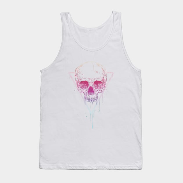 Skull in triangle Tank Top by soltib